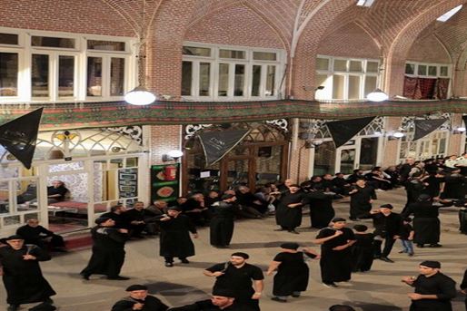 Тебриздің Моззаферие тобының аза шеруі – Мұхәррам айындағы Тебриздің аза шеруінің символы