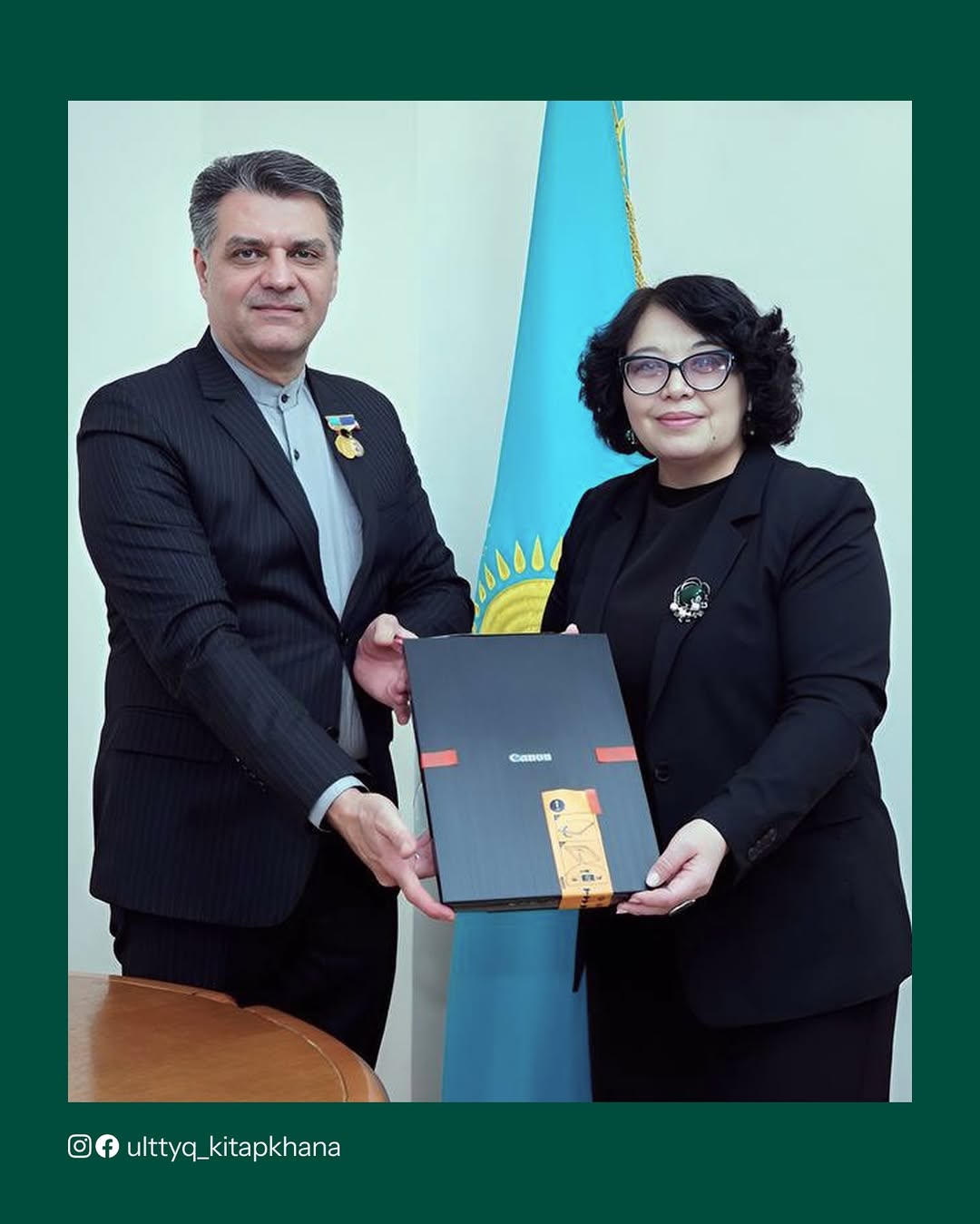 ҚР Ұлттық кітапханасының 115 жылдығына арналған ресми кездесу өтті